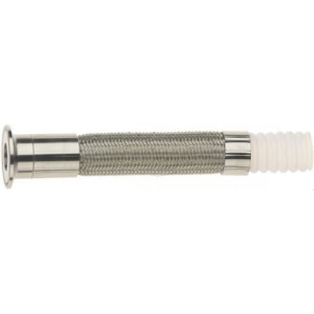 Dixon Non-Conductive Open Pitch True ID Convoluted PTFE Hose, 1/4 in Nominal, 1740 psi Working, Domestic WOC-T04